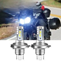 2PCS Canbus For SUZUKI Vstrom 1000 2002-2009 Motorcycle H4 HB3 LED Headlight Bulbs Conversion Kit High Low beam 6000K 4800lm