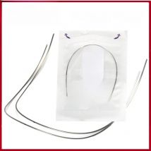 2Pcs/Pack Dental Orthodontic NITI Arch Wires Reverse Curve Archwire Super Elastic Round Rectangular Upper/Lower Dentist Material