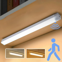 LED Motion Sensor Light Wireless LED Night Light Type C Rechargeable Light Cabinet Wardrobe Lamp Staircase Backlight For Kitchen