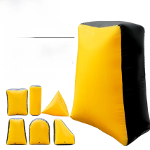 Inflatable Paintball Air Bunker Defense PVC 6 shapes to choose for Paintball Airsoft Archery Tag Laser Tag Soft Foam Dart Toy