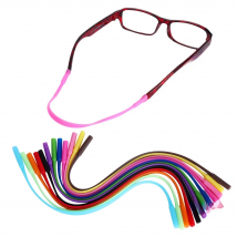1Pc Adjustable Silicone Glasses Straps Sunglasses Chain Eyeglasses Straps Sports Band Cord Holder Elastic Anti Slip String Rope