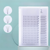 MDNG Eyelashes Premade Wide Fans 3d/4d/5d/6d/ Short Stem Russian Volume Professional Eyelash Extensions Faux Mink