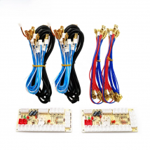 1set 2 players Zero Delay Arcade USB Encoder PC to Joystick Arcade Rocker Circuit Board Control Panel For MAME Gaming