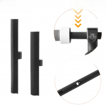Aluminum Alloy Handlebar For Xiaomi Mijia M365 1S Pro Electric Scooter Handrail front Sealing plug Faucet Kit Replace Parts