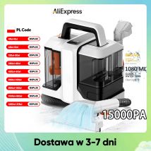 Detergente per punti 750/450W 11/15KPa detergente per tappeti portatile per aspirazione a spruzzo per tende da divano macchina integrata macchina per la pulizia della casa