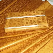Bazin Riche Original 2026 Guinea Brocade 100% Cotton African Fabric Keep Shining After Wash 160CM Width