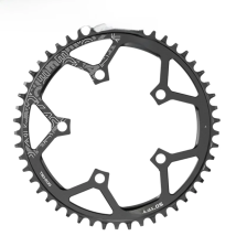 DECKAS 110BCD Chainring For Shimano Crown Round Black 36T 38T 40T 42T 44T 48T 50T 52T 54T Sprocket Chainwheel For 110mm Crankset