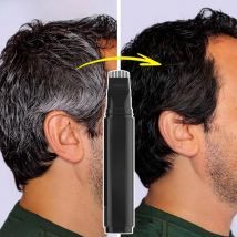 Temporary Hair Dye Pen Disposable Hair Root Touch Up Black Brown Hair Color Stick Fast Temporary Cover Up White Hair Concealer