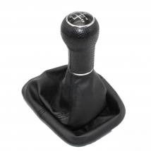 For VW Golf 4 MK4 Bora 1998 1999 2000 2001 2002 2003 2004 2005 2006 Car-styling 5 Speed 23mm Gear Stick Shift Knob Leather Boot