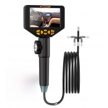 8.5MM Industrial Endoscope Camera 5" IPS Screen HD1080P   Pipe Car Inspection Borescope IP68 Waterproof for Pipe Inspection