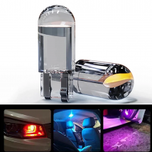 1pc Car Light LED Bulbs T10 W5W 12V/24V No error High Power for T5 Led Saab Peugeot Boxer Land Rover Defender Mini Cooper