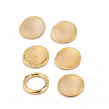 100pcs High Quality Gold Tone Stainless Steel Jump Rings for Jewelry Making Supplies Findings and Necklace Earring Repairs 5mm