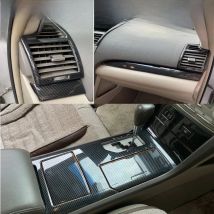 Suitable for 6th generation Camry Interior Refit,Carbon fiber panel for Central Control Gear Shift for Toyota Camry 2006-2011