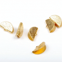 Brass Ribbon Crimps,,Findings Accessories For Diy Earrings Necklace Bracelet Jewelry Making,20mmx12mm-RB1032