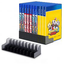 PS5 PS4 Game Card Disc Box Universal Stand 10 Piece Game CD Disks Case Holder Storage Bracket For Playstation 5 Play Station 4
