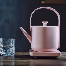 Retro Style Electric Kettle 600ML Stainless Steel Water Boiler 1200W STRIX Thermostat Teapot Beautiful Samovar For Home Hotel