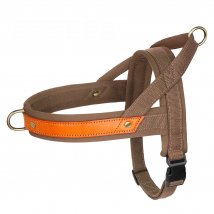 Durable Nylon Dog Harness No Pull Leather Dog Harness Vest Soft Padded Pet Vest For Small Medium Large Dogs French Bulldog Pug