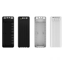 Top 8 x 18650 20000mAh Portable Power Bank Case 22.5W Fast Charging 4 Built-in Cables Type-C PD Wireless Charging Requires