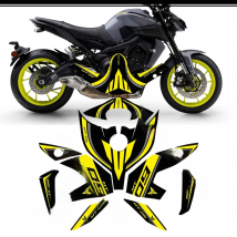 For Yamaha MT09 MT FZ 09 Stickers Tank Pad Protector Fairing Motorcycle Knee Decal Fender Windshield 2016 2017 2018 2019 2020