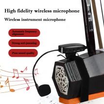 Sassofono megafone UHF Strumento di trasmissione wireless Microfono Performance sul palco esterno Erhu Pickup microfono Megafono