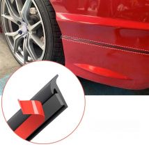 5m Car Sealing Strip Inclined T-Shaped Weatherproof Edge Gap Seal Strip Fender Flare Arch Rubber Protector Trim