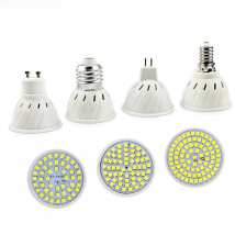 KARWEN  MR16 GU10 E27 E14 Lampada LED Bulb 220V 240V Bombillas LED Lamp 48 60 80 LED Spotlight 2835 SMD Lampara light