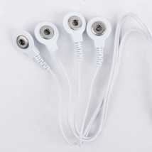 3.5mm 2/4heads Connection Cable for Tens Massager Electrotherapy Machine Electrode Lead Wires Massage & Relaxation