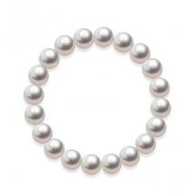 Quality Imitation Pearl Bracelet Elastic or Chain Customizable Women's Bracelets of Various Sizes