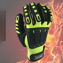 NMSafety Cut Resistant and Anti-Vibration Working Gloves Cut level 5 Safety Shock Absorbing Safety Protective Work Gloves