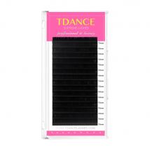 TDANCE Eyelash Extension 16Rows Korea PBT C/CC/D/DD Individual Supplies Professional Natural Faux Mink Russian Volume Eyelashes