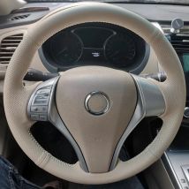 Custom Car Steering Wheel Braid Cover 100% Fit For Nissan Teana Altima 2013-2018 X-Trail 2014-2017 Qashqai 2014 2015-2017 Rogue