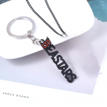 Anime BEASTARS Letter Keychain Legosi Haru Pendant Keyring for Women Men Key Holder Jewelry