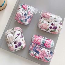 Flowers Earphone Case For AirPods 2 Pro Cases Cute Colorful Vintage Hard PC Smooth Protective Cover for AirPod 2 3 Air Pods Case