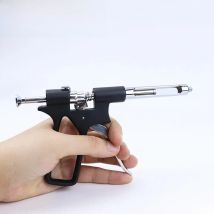 1Pcs Dental Syringe Gun Stainless Steel Quantitative Press Type Injector Dental Surgical Instruments Oral Care 1.8ml