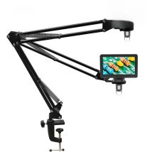 Hayve Microscope Arm Stand，Adjustable Metal Bracket Coin Microscope Mount  Compatible with DM4 DM9 MS1 MS3