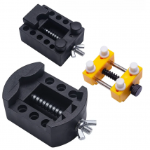 Watch Case Holder Dial Cover Fixed Seat Watch Repair Tool Spiral Bracket Square Round Watch Case Base Stand