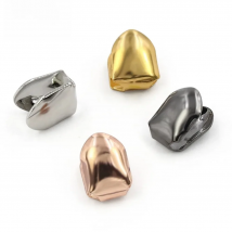 GUCY New Hip Hop Single Tooth Grillz Cap Top & Bottom Grill