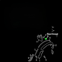 10pc For Nissan Navara D22 Patrol GU Frontier Pathfinder Xterra Infiniti Qx4 Qx56 Wheel Arch Fender Clips Flare Liner 0155302903