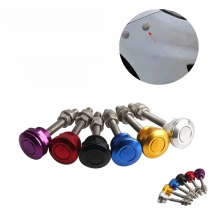 1Pcs 22mm Universal Car Hood Pins Kit Aluminum Push Button Bonnet Quick Release Latch Bumper License Plate Lock Clip