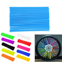 36pcs Bicycle Motocross Dirt Bike Enduro Wheel RIM SPOKE Shrouds SKINS COVERS WR250 for KX85 EXC450 KAWASAKI KX 500 CRF YZF RMZ