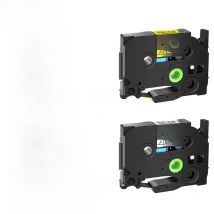 NineLeaf 6/9/12/18/24mm Heat Shrink Tube Tape Compatible for Brother HSE-211 24 221 231 621 For P-Touch Printer Labeling Machine