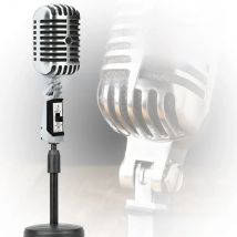 Table Desktop Holder Microphone Stand Compatible With Shure 55 SH 55SH II Classic Tabletop Extending Boom Bracket Desk Mic Mount