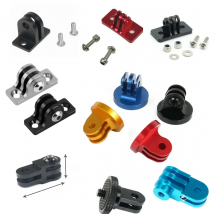 FEICHAO Bike Bicycle Camera Adapter Mini Tripod Mount Extension Fixed Seat Base For GoPro 13/12/11/10/9/8/7 for DJI Osmo Action