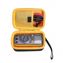 LTGEM EVA Hard Case for Fluke 107 AC/DC Current Hardheld Digital Multimeter,Gray