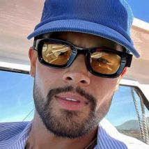 Trend Fashion Small Square Polarized Sunglasses Women Ins Popular Retro Punk Men's Trending Sunglasses Shades For Men UV400