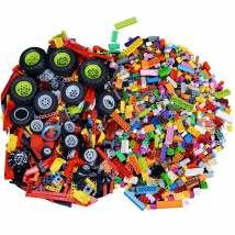 Basic Parts and High-Tech Mixed Packaging Pieces Building Blocks Bulk Model DIY Creative Bricks Assembly Kids Educational Toys