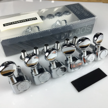 NEW Wilkinson WJN-05 Electric Guitar Machine Heads Tuners Mini Oval Tuner for ST TL Chrome  Silver Tuning Pegs