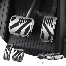 YZ For Tesla Model 3 Y Highland Juniper 2017-25 Aluminum alloy Foot Pedal Accelerator Gas Fuel Brake Pedal Pedal Cover