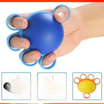 Five-finger Grip Ball Stroke Hemiplegia Rehabilitation Training Elderly Fitness Equipment Wrist Finger Strength Finger Grip Ring