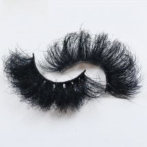 RED SIREN Fluffy Mink Lashes 25mm 27mm Long Thick 3d Mink Eyelashes Maquillaje